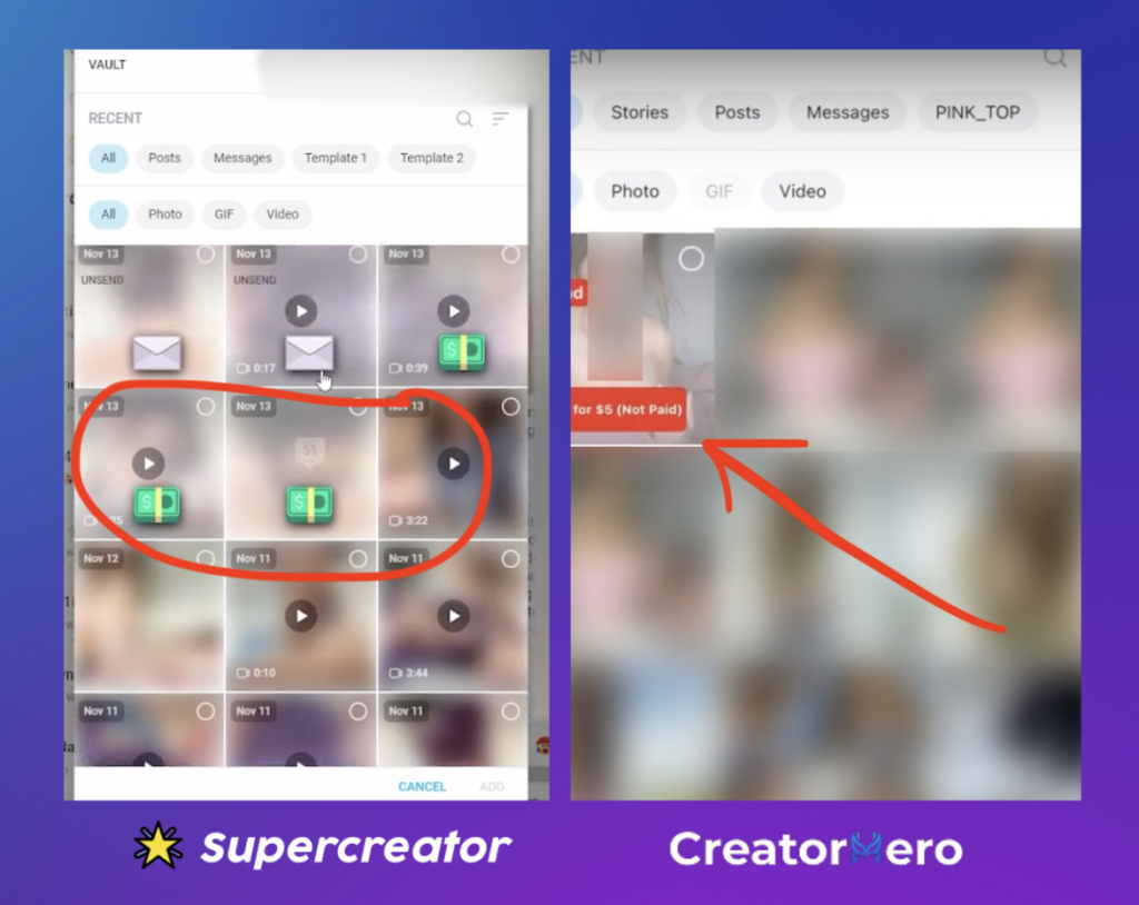 Onlyfans Chatting Tools: Supercreator Vs. Creator Hero Vault Features