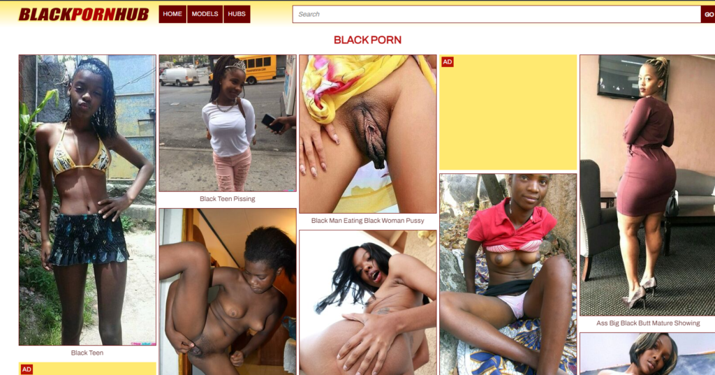 Bester afrikanischer Porno-Blog namens Black Pornhub