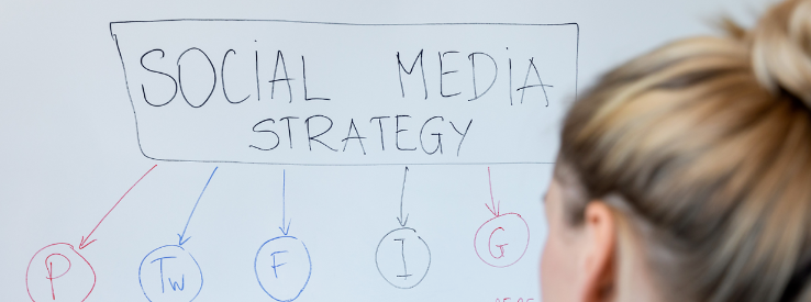 strategia sui social media