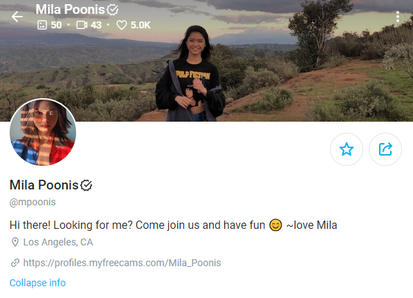 597px x 431px - Mila Poonis (@mpoonis): Best Petite Camgirl Porn | OnlyFans Review (Leaks,  Videos, Free Pictures) | fanscribers.com