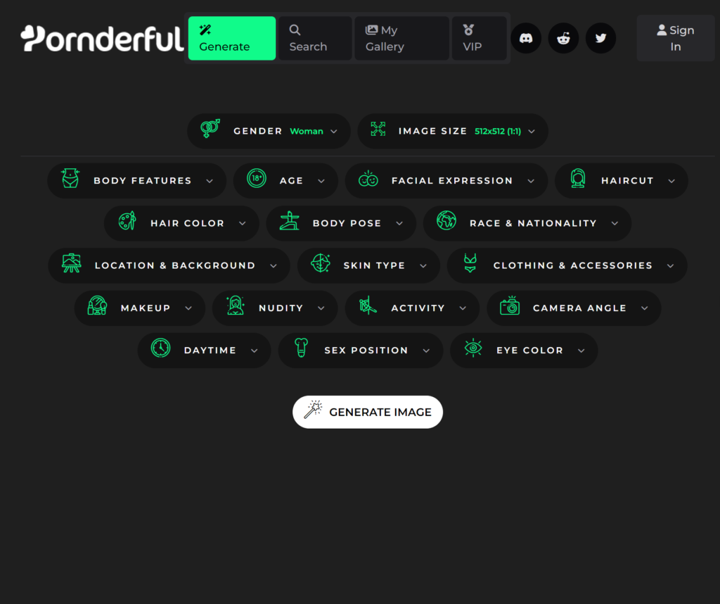 Pornderful.ai-Website-Design