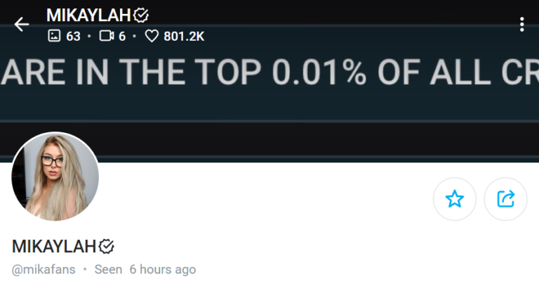 Mikaylah: HOT Gamer Girl OnlyFans | @mikafans Review (Leaks, Nudes, Videos) | fanscribers.com