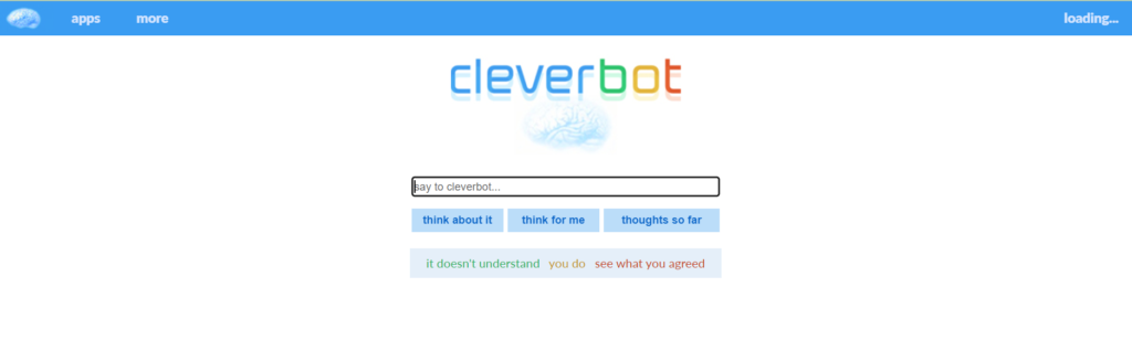 El mejor chatbot porno con IA llamado Cleverbot