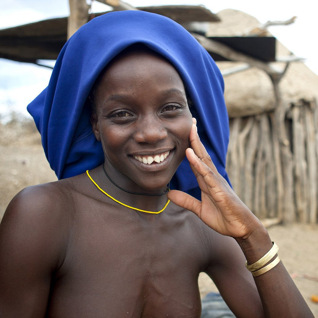 teeth sharpening young man