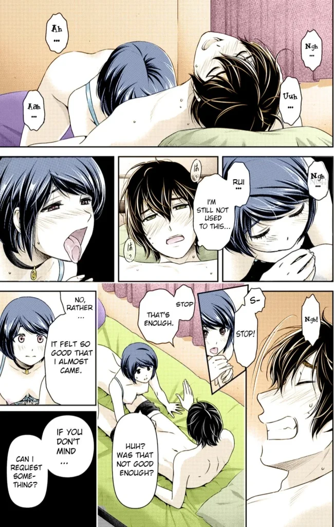domestic girlfriend hentai manga sex scene 