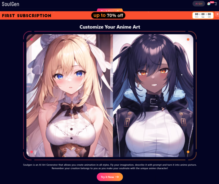 Generatore di porno Hentai senza censure Soul Gen AI 