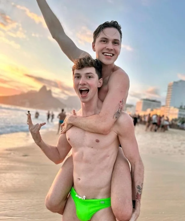 Czech Gay Twins @czechgaytwins OnlyFans model picture in beach