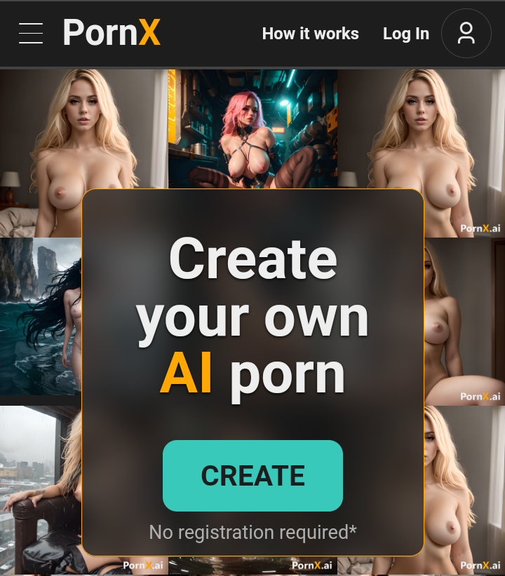 PornX pour le porno GILF AI 