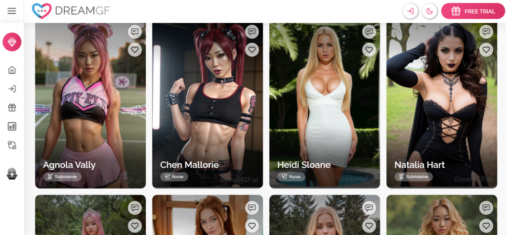 Dreamgf.ai for creating your dream AI girl to make you cum.