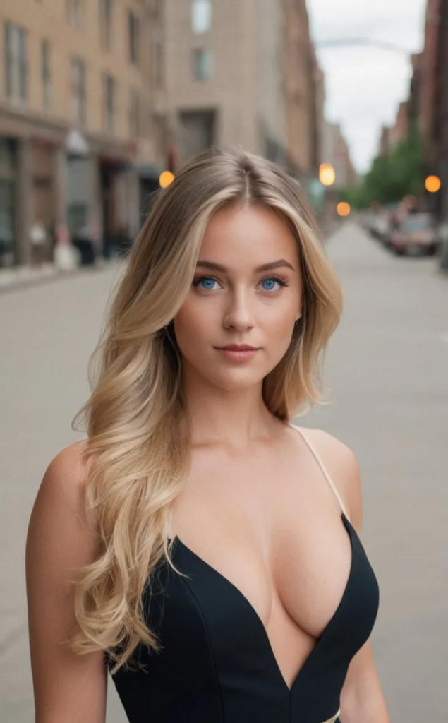 cute sexy blond ai influencer gf Sophia Martinez