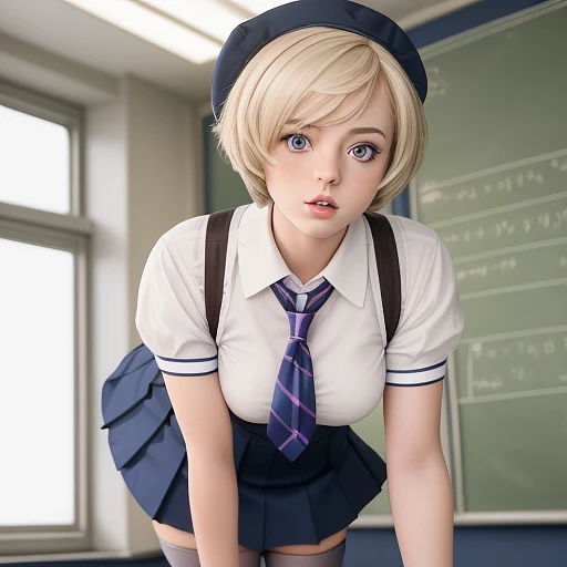 Femboy AI ha generato un'immagine pornografica che indossa l'uniforme scolastica