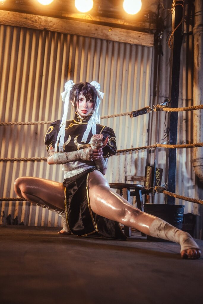 Cinnannoe @cinna.noe OnlyFans wearing ghost fighter costume