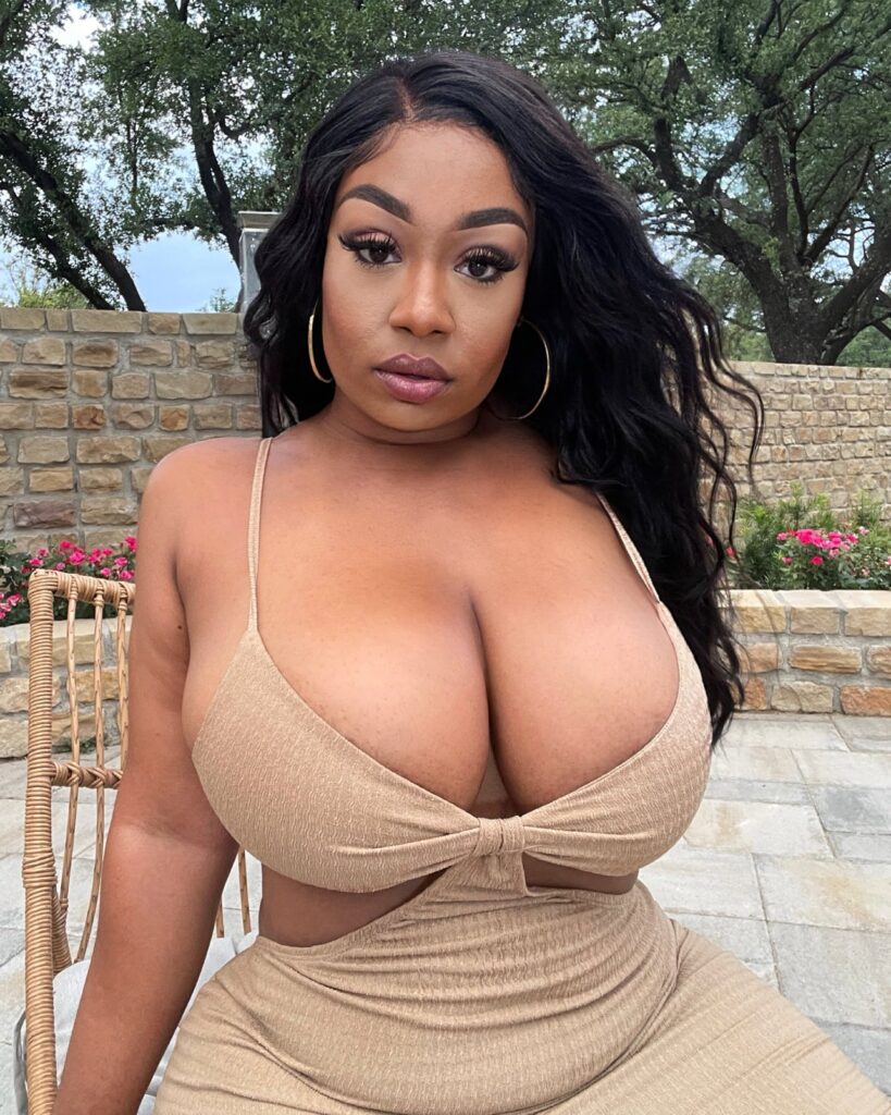 Brittney Tonee OnlyFans busty model wearing sexy bikini